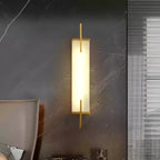 Farnelenelle Alabaster Wall Light-Moonnatur