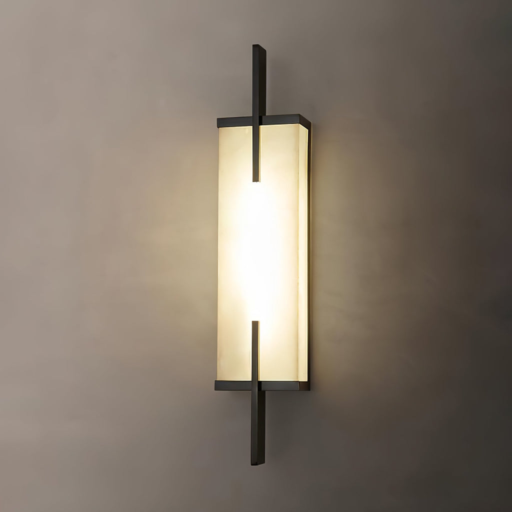 Farnelenelle Alabaster Wall Light-Moonnatur