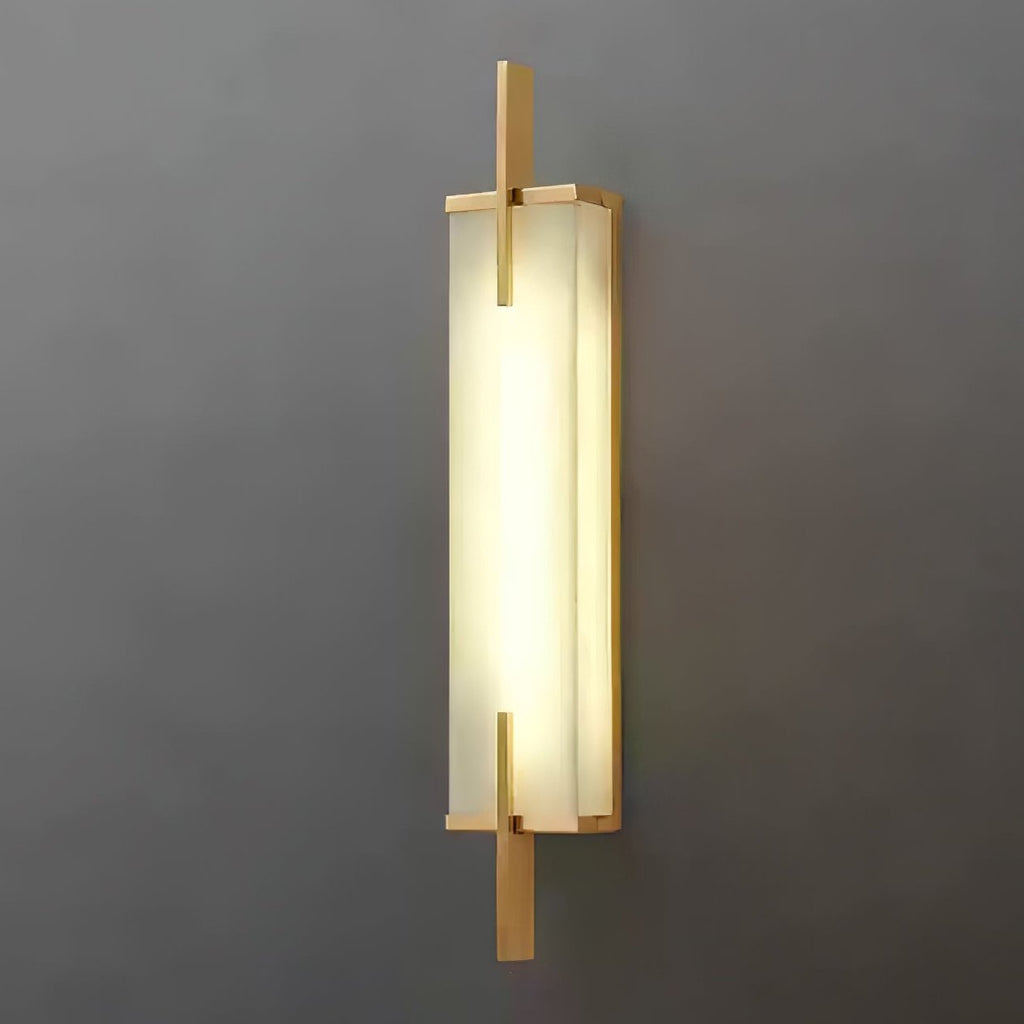 Farnelenelle Alabaster Wall Light-Moonnatur