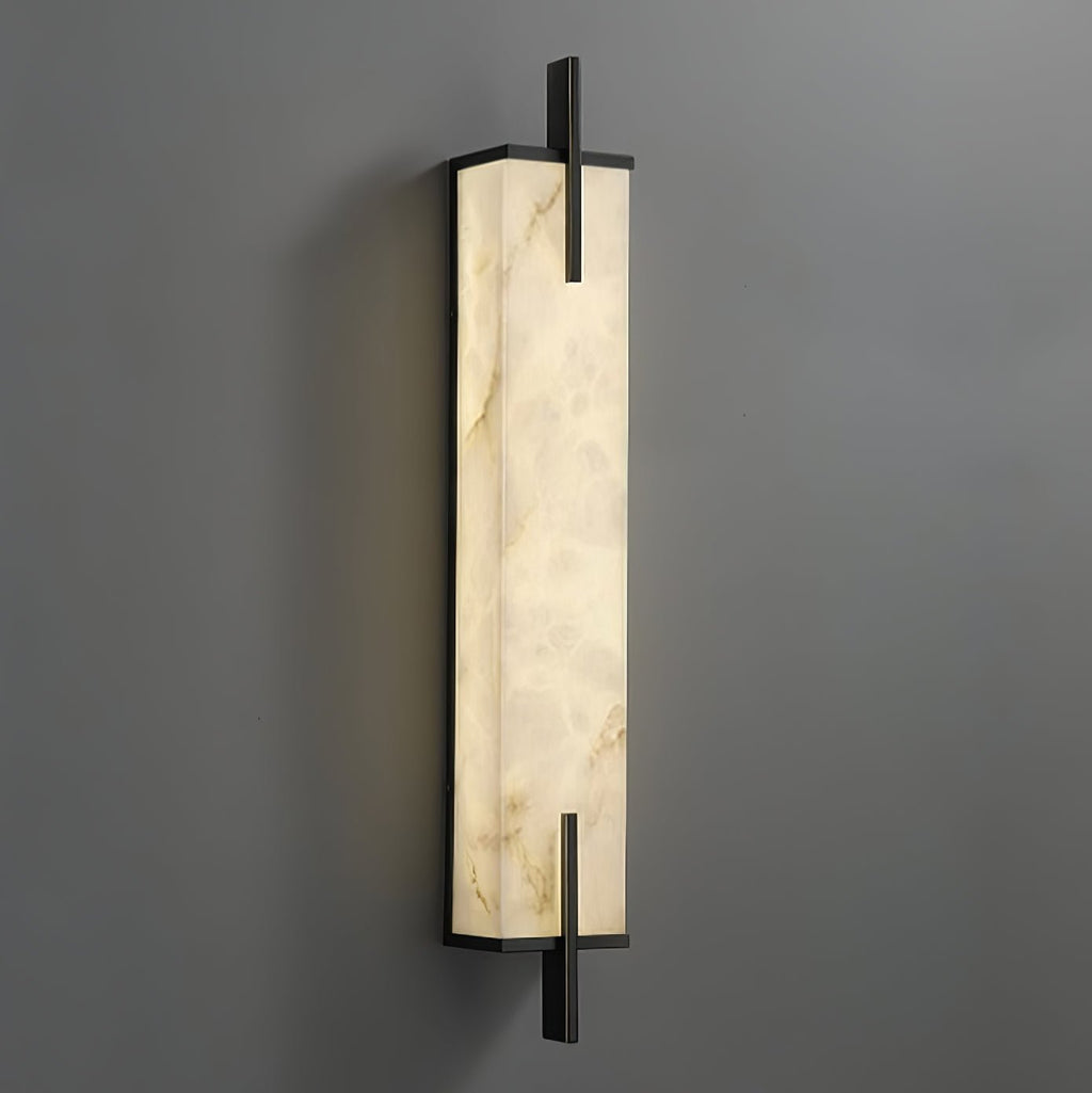 Farnelenelle Alabaster Wall Light-Moonnatur