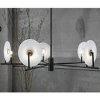 Whitenfern Alabaster Chandelier-Moonnatur