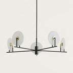 Whitenfern Alabaster Chandelier-Moonnatur