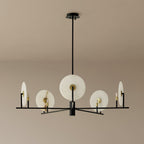 Whitenfern Alabaster Chandelier-Moonnatur