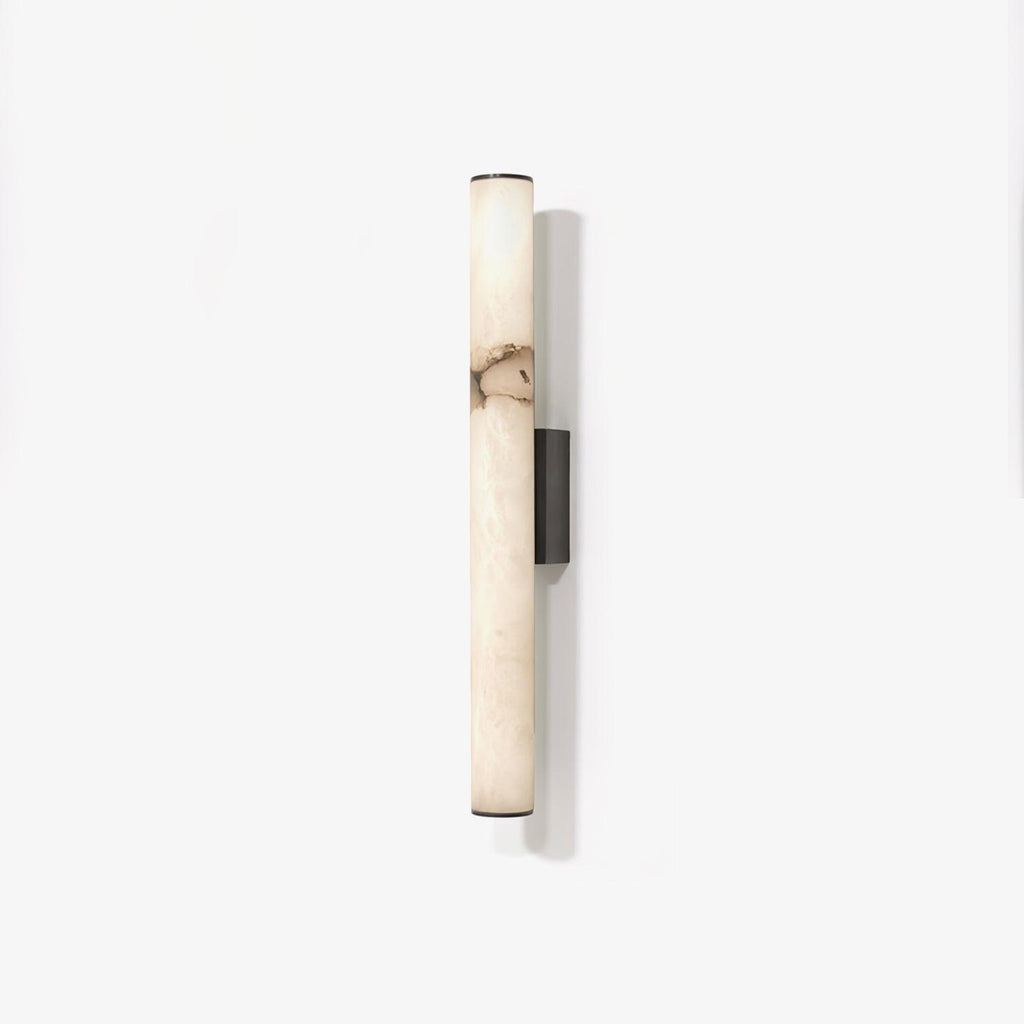 Baldenden Alabaster Wall Light-Moonnatur