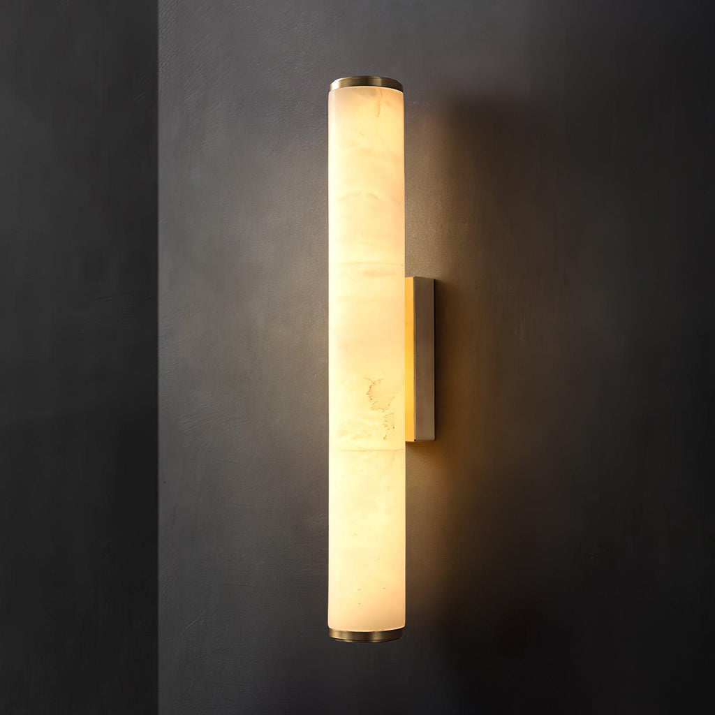 Faldenelis Alabaster Wall Light-Moonnatur