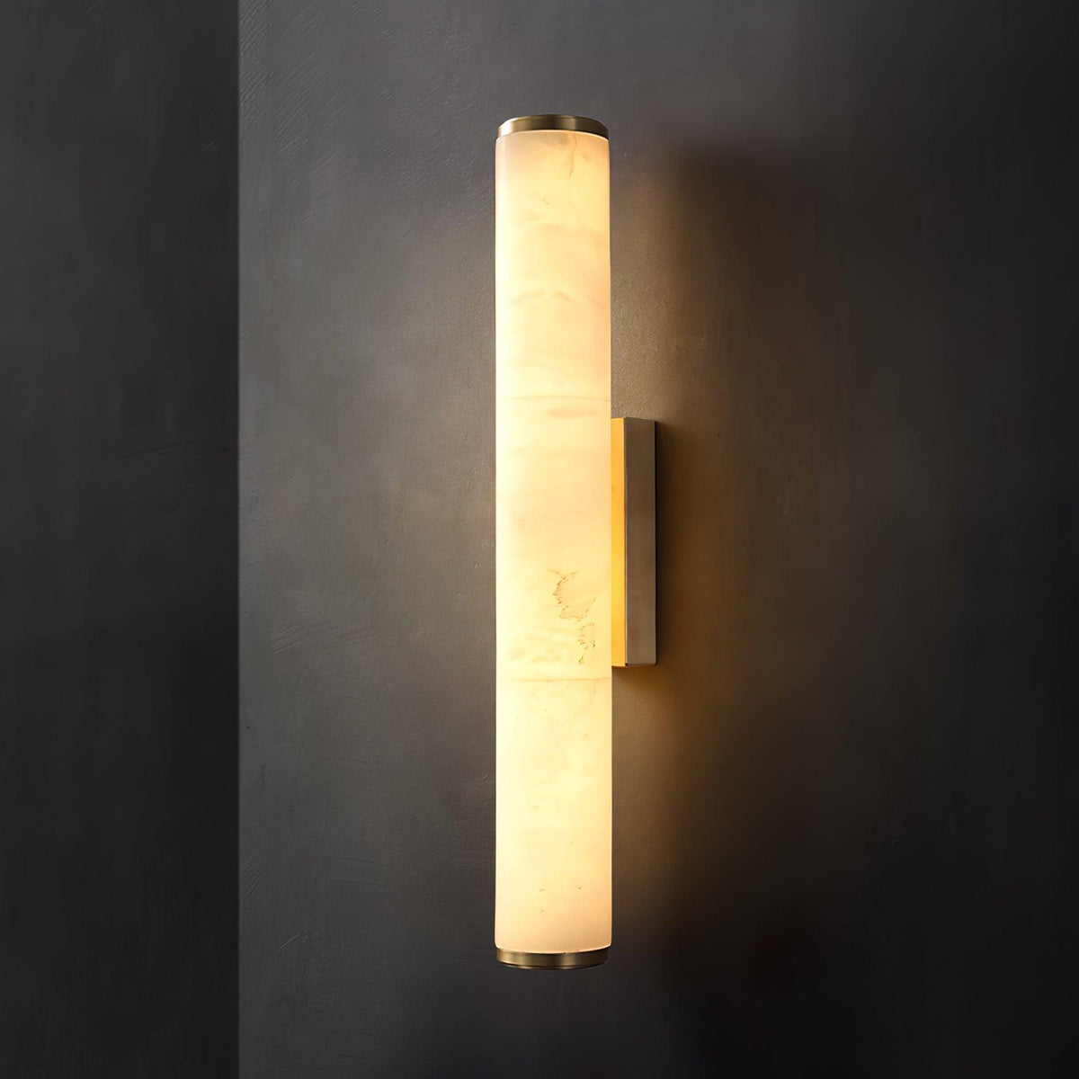 Lovenelyn Alabaster Wall Light-Moonnatur