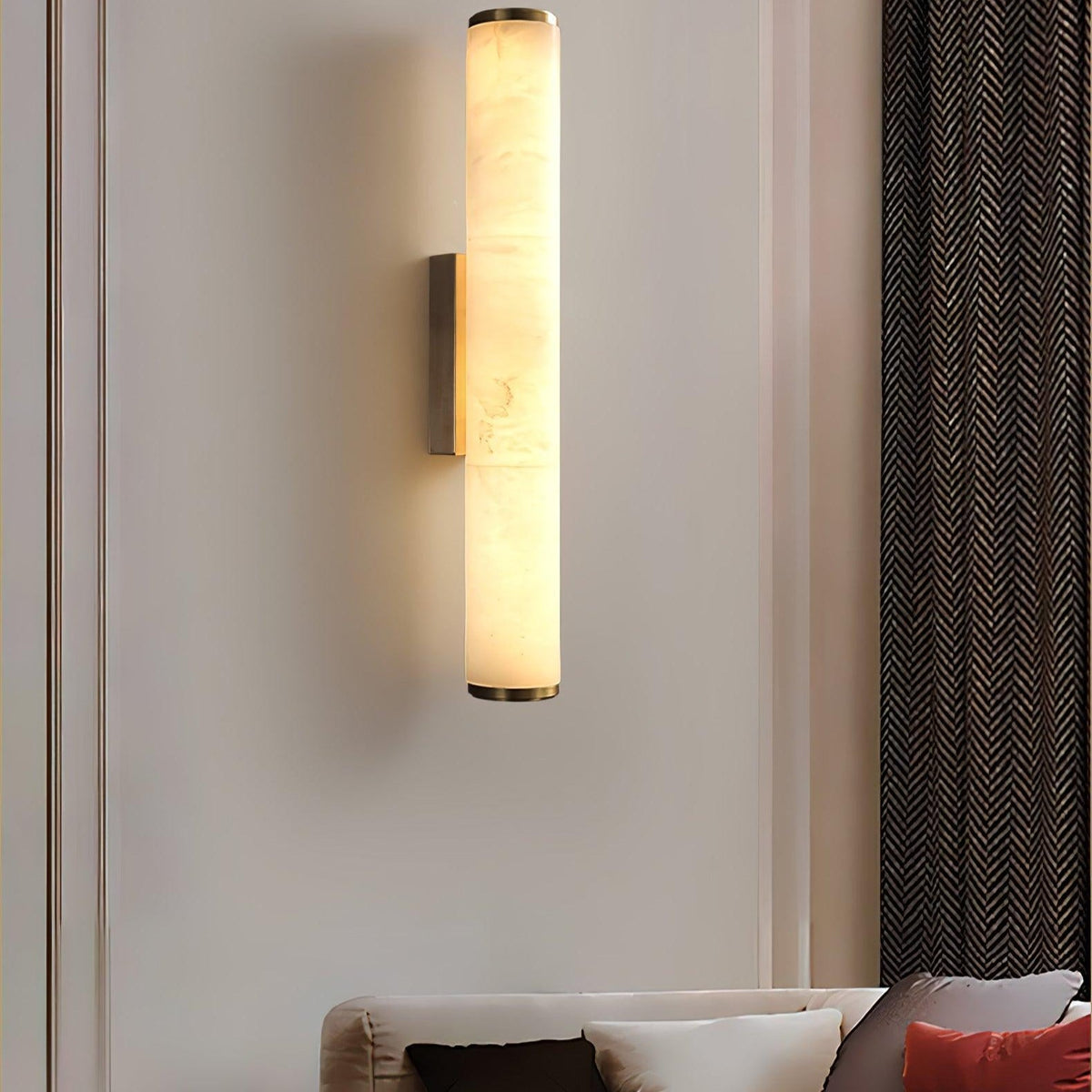 Faldenelis Alabaster Wall Light-Moonnatur