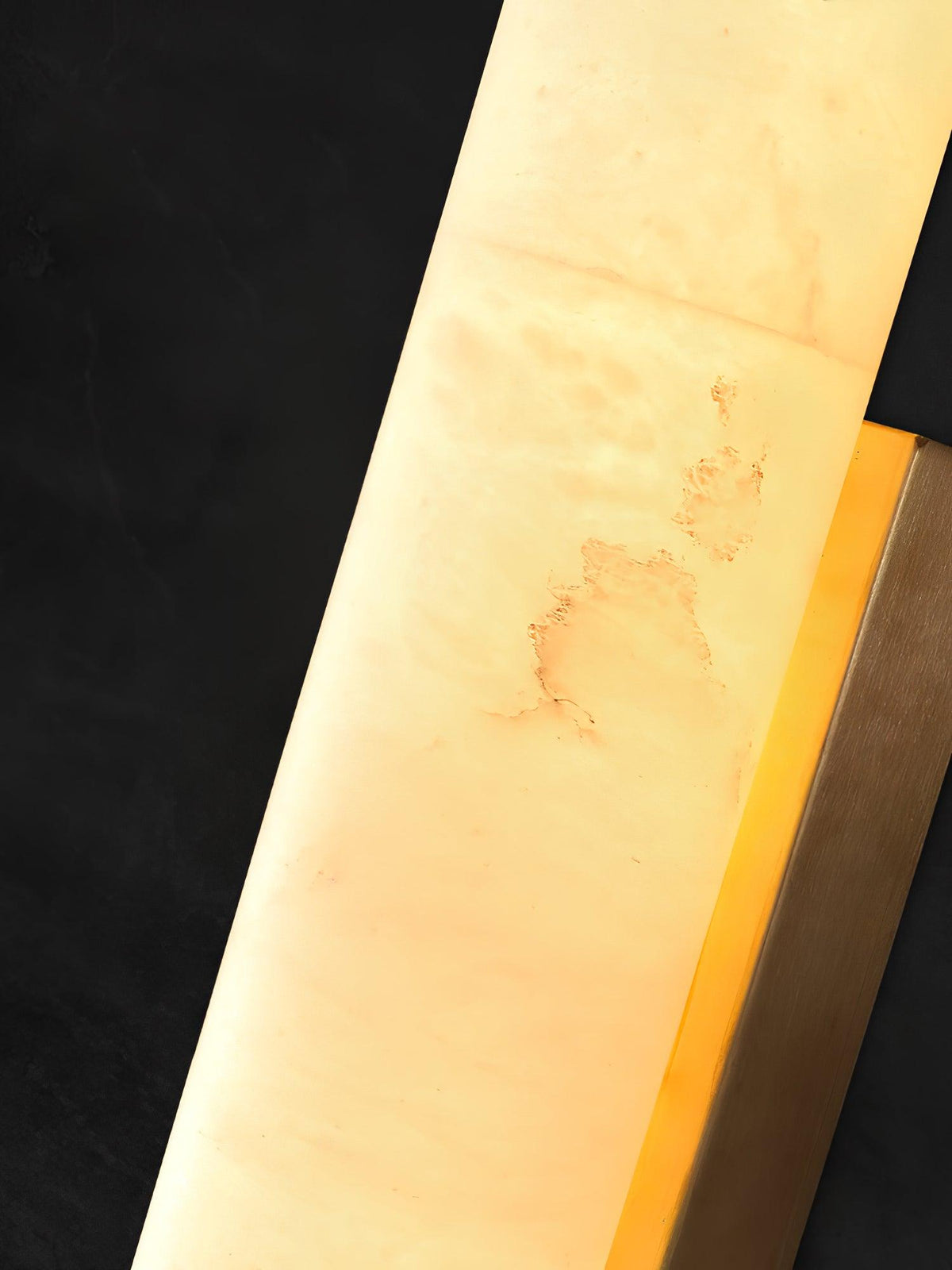 Baldenden Alabaster Wall Light-Moonnatur