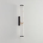 Baldenden Alabaster Wall Light-Moonnatur