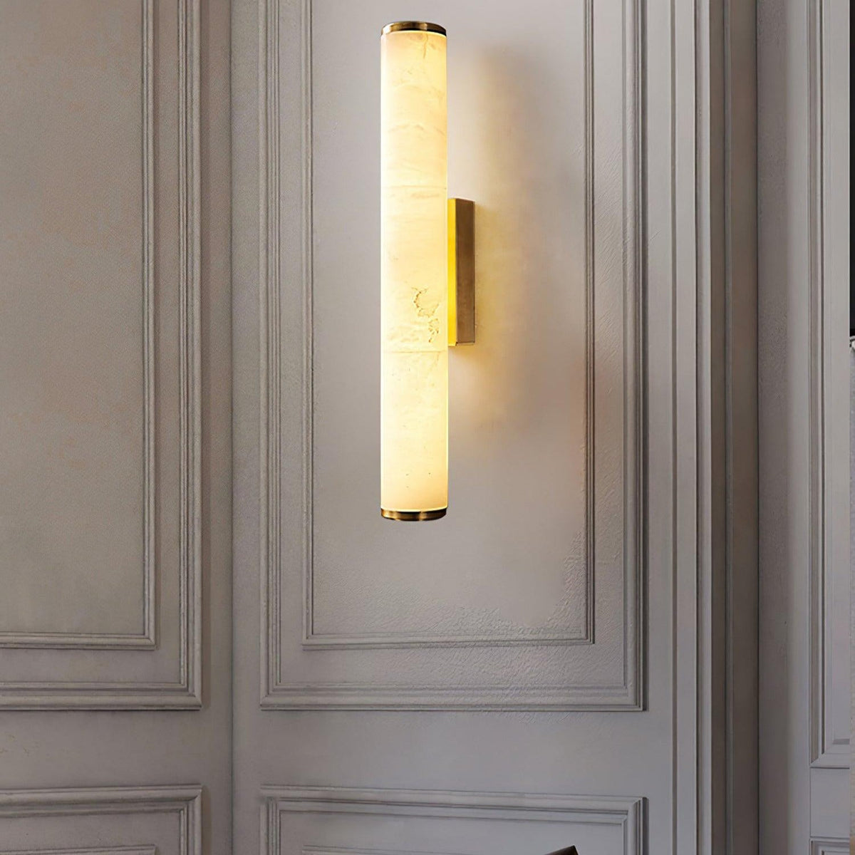 Lovenelyn Alabaster Wall Light-Moonnatur
