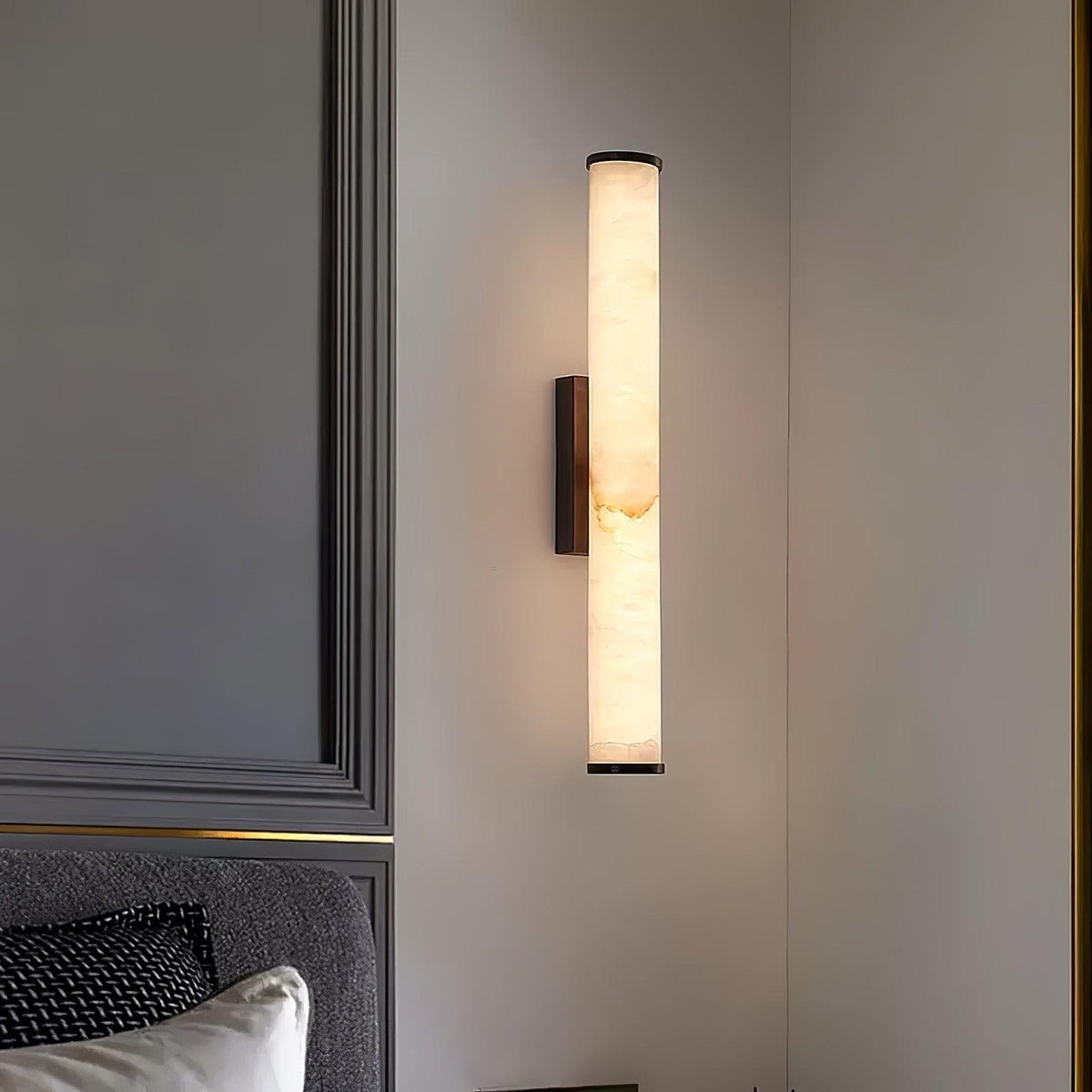 Lovenelyn Alabaster Wall Light-Moonnatur