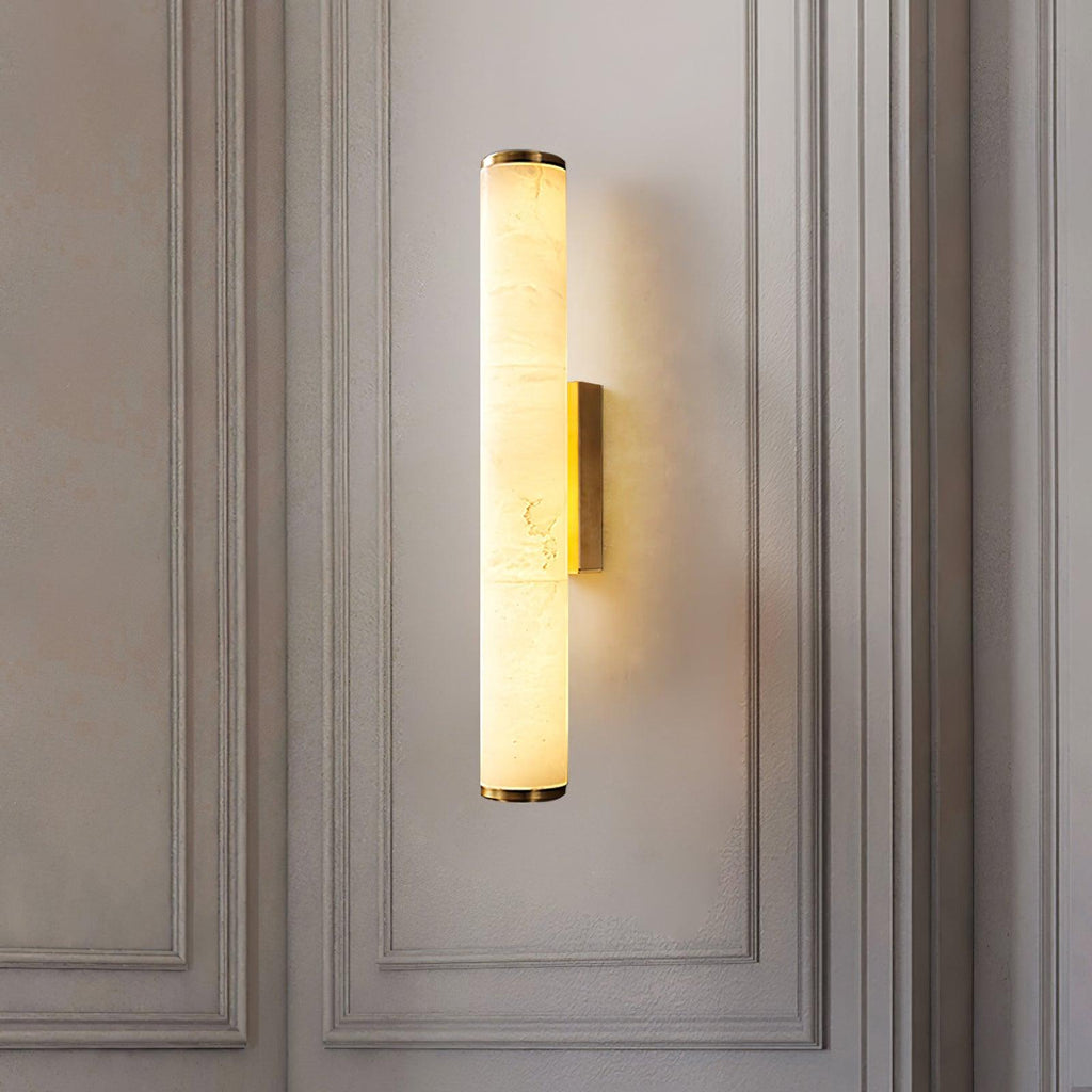 Faldenelis Alabaster Wall Light-Moonnatur