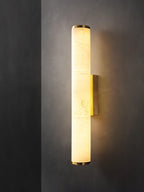 Baldenden Alabaster Wall Light-Moonnatur