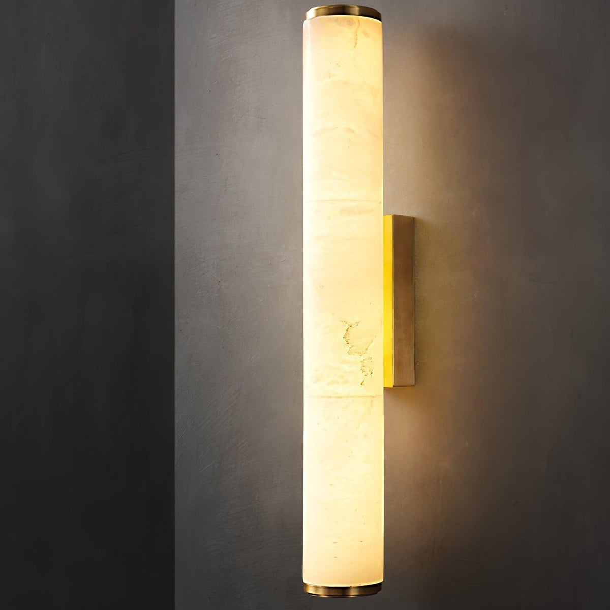 Lovenelyn Alabaster Wall Light-Moonnatur
