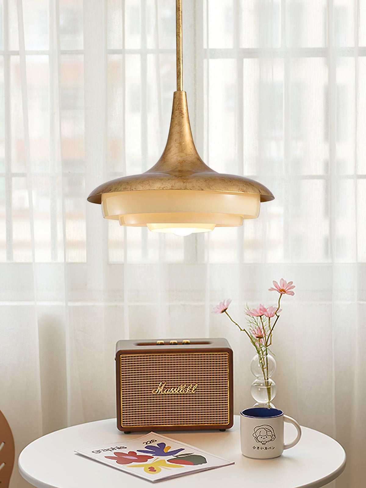 Lavielle Glass Pendant Light-Moonnatur