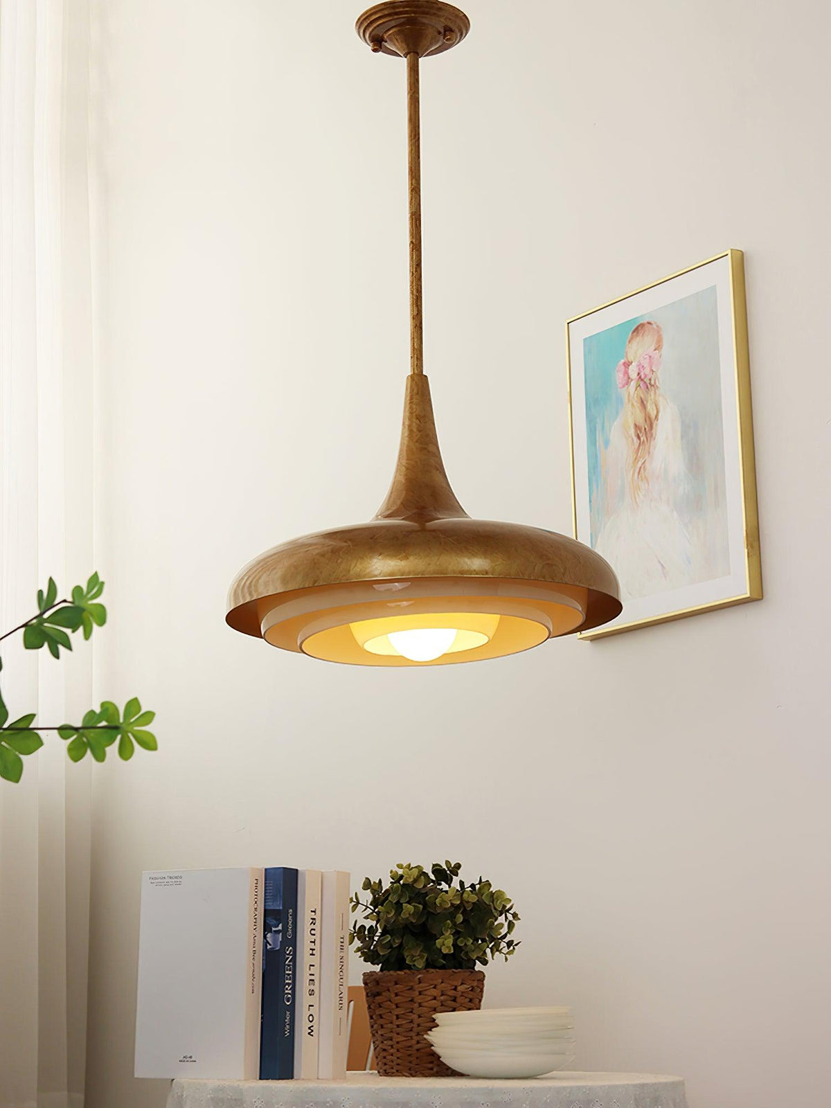 Lavielle Glass Pendant Light-Moonnatur