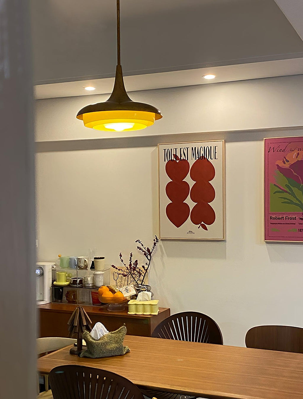 Lavielle Glass Pendant Light-Moonnatur
