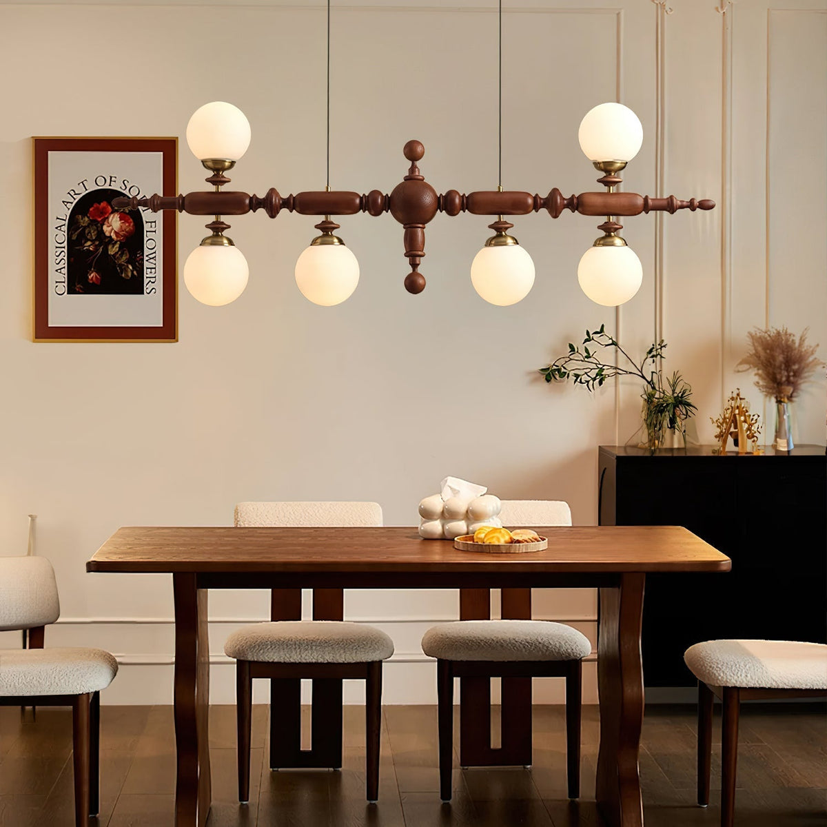 Erdenera Wood Pendant Light-Moonnatur