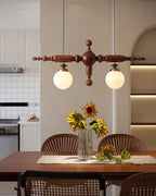 Erdenera Wood Pendant Light-Moonnatur