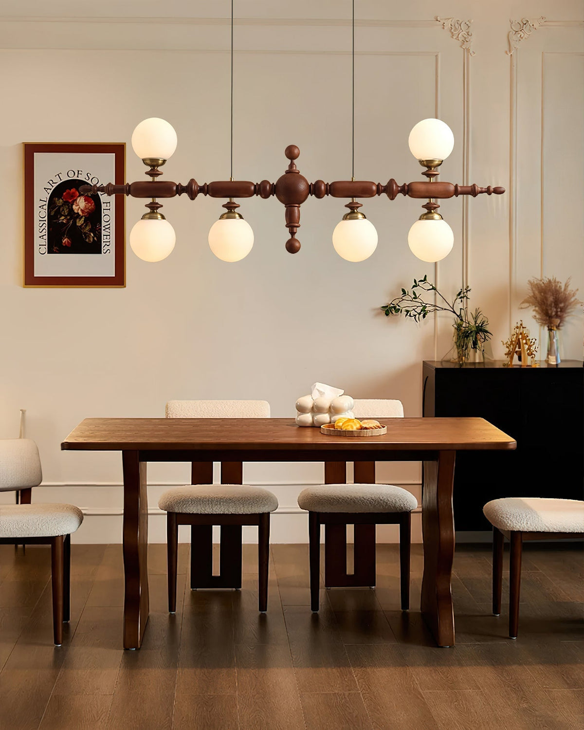 Erdenera Wood Pendant Light-Moonnatur