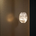 Avrendale Alabaster Pendant Light-Moonnatur
