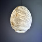 Avrendale Alabaster Pendant Light-Moonnatur