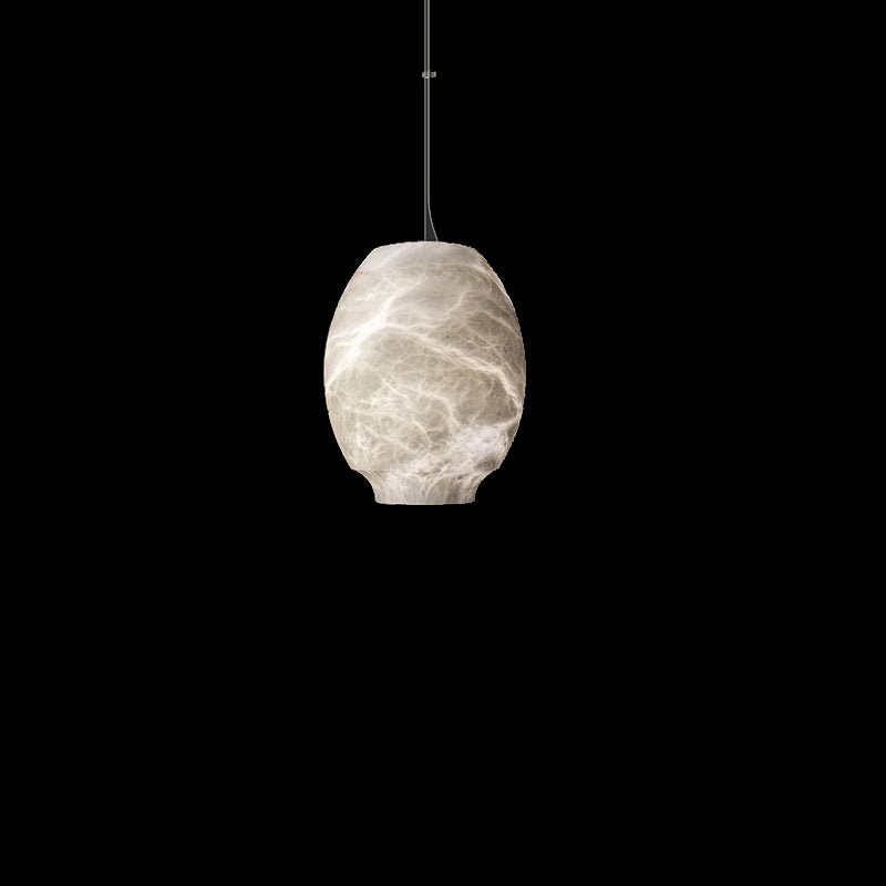 Avrendale Alabaster Pendant Light-Moonnatur