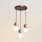Yardenholm Travertine Pendant Light-Moonnatur