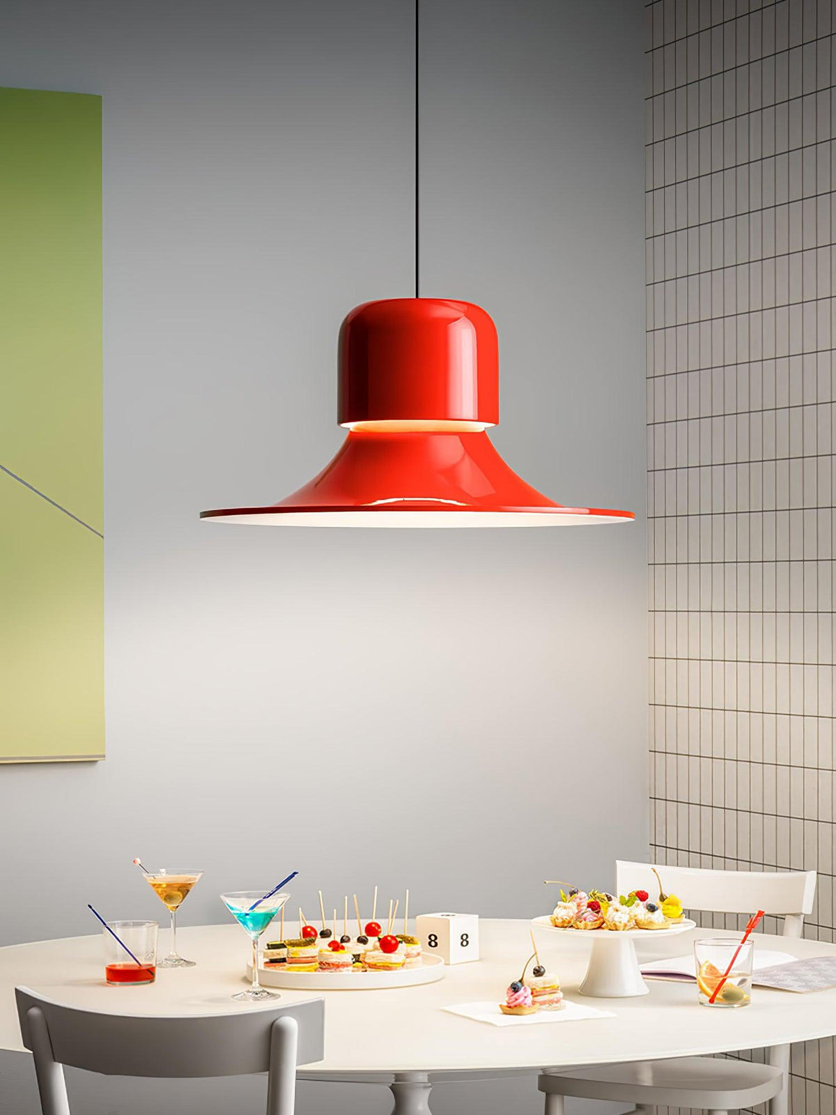 Hildenevia Aluminium Pendant Light-Moonnatur