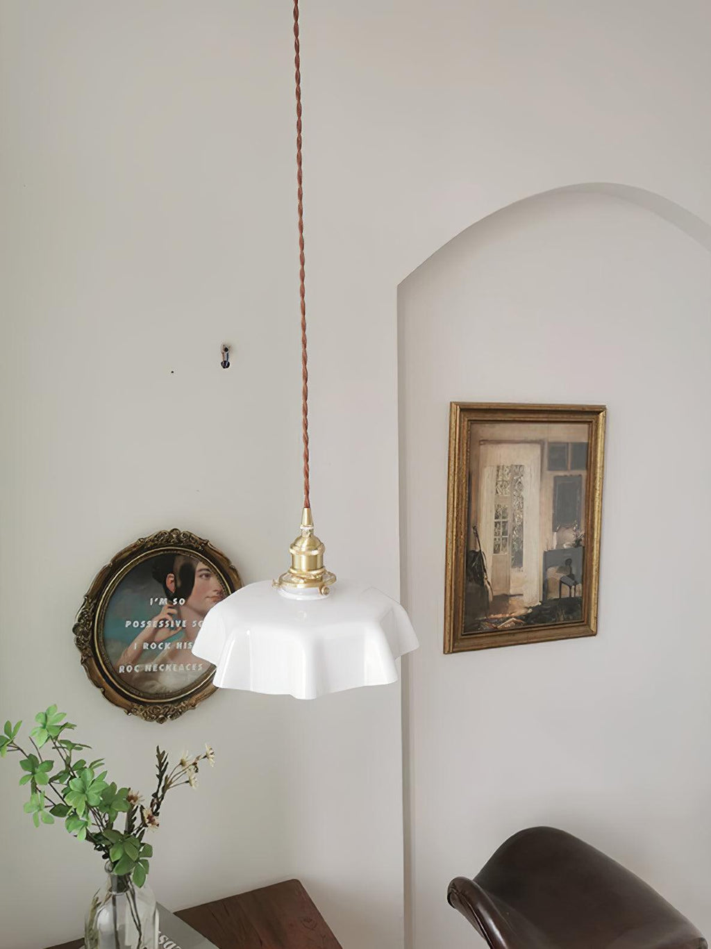 Darrowiel Glass Pendant Light-Moonnatur