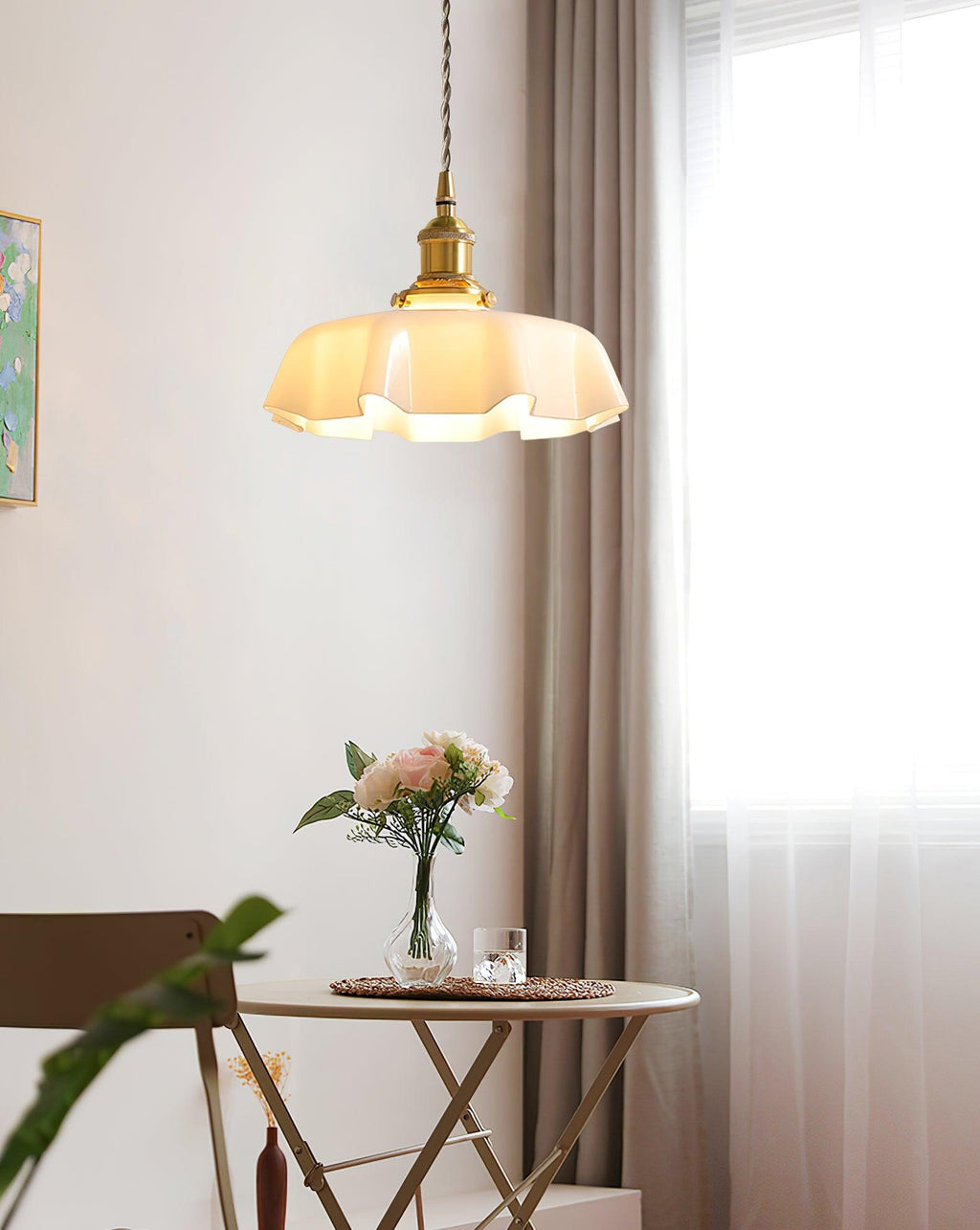 Darrowiel Glass Pendant Light-Moonnatur
