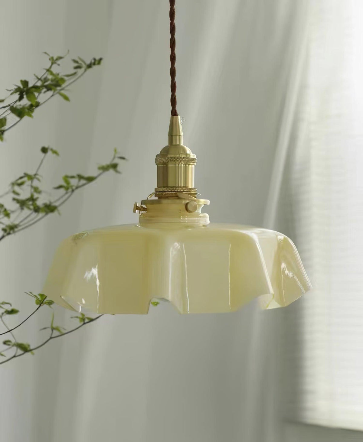 Darrowiel Glass Pendant Light-Moonnatur