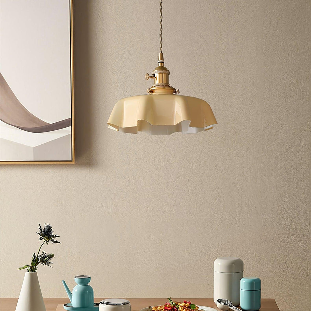 Marvenevia Glass Pendant Light-Moonnatur