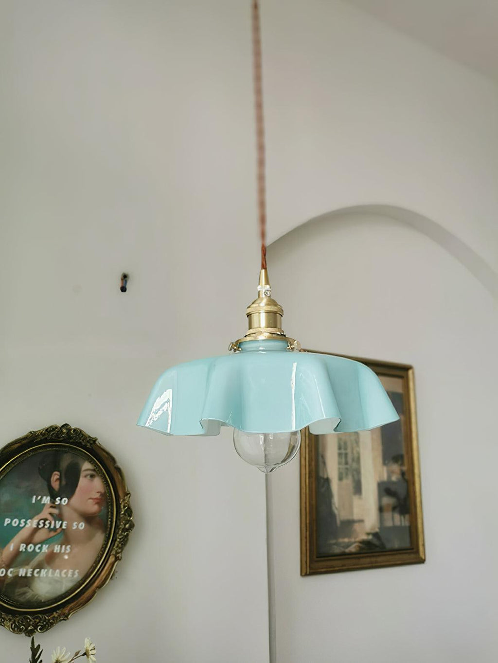 Darrowiel Glass Pendant Light-Moonnatur
