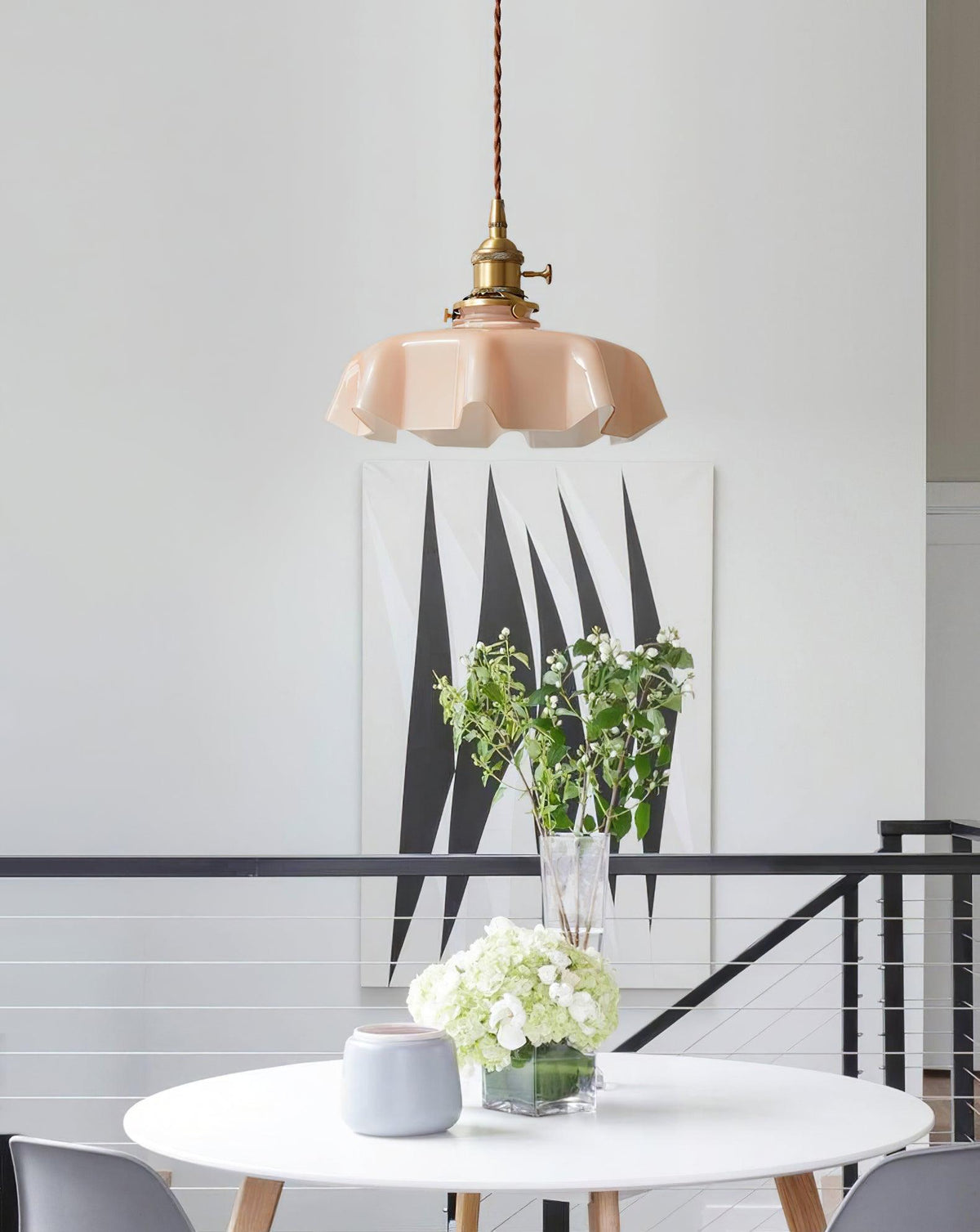 Darrowiel Glass Pendant Light-Moonnatur
