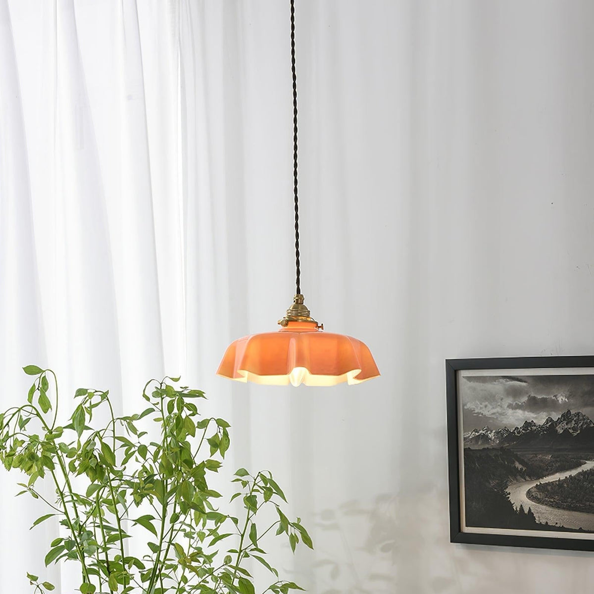 Marvenevia Glass Pendant Light-Moonnatur