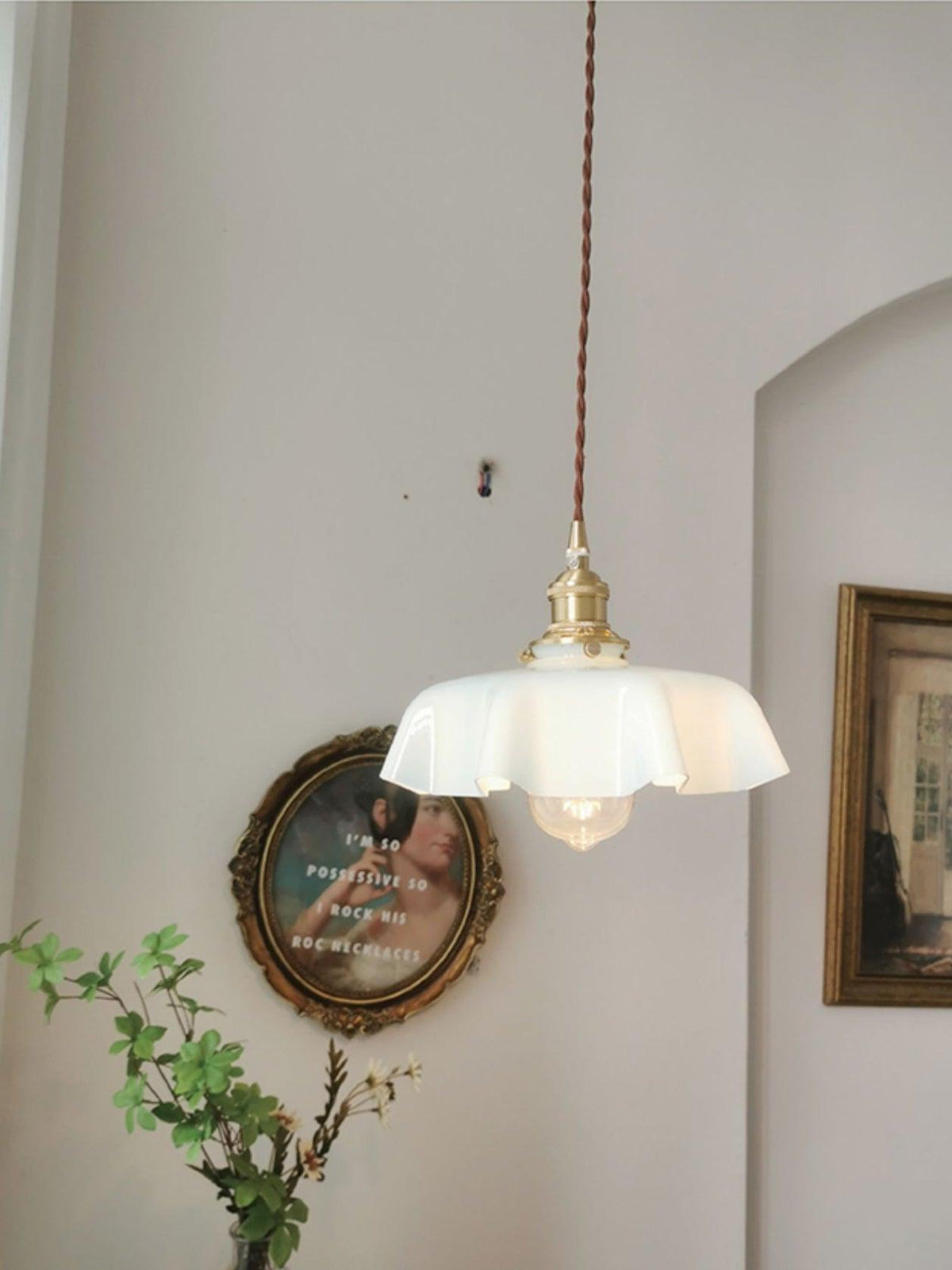 Darrowiel Glass Pendant Light-Moonnatur