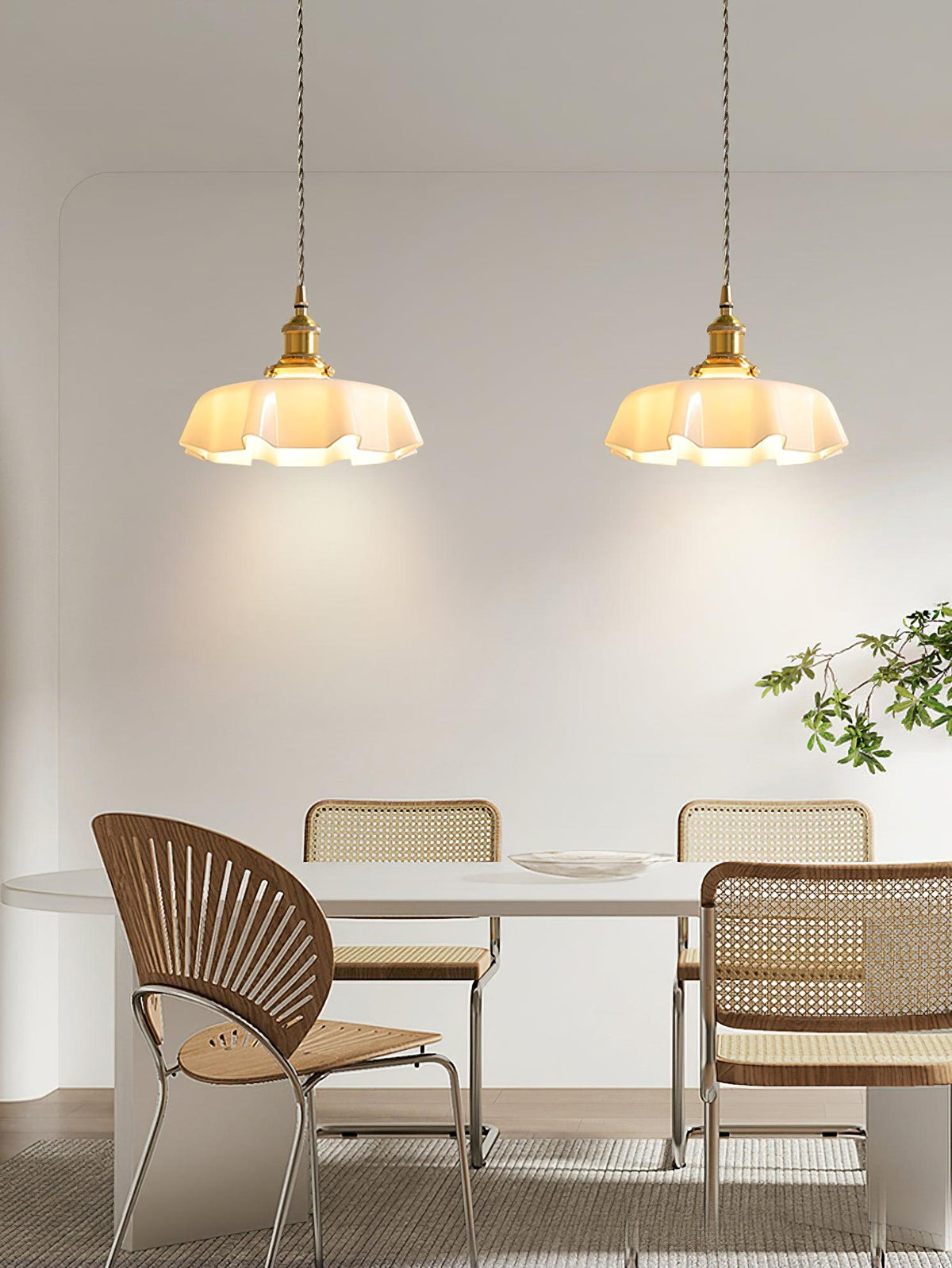 Darrowiel Glass Pendant Light-Moonnatur