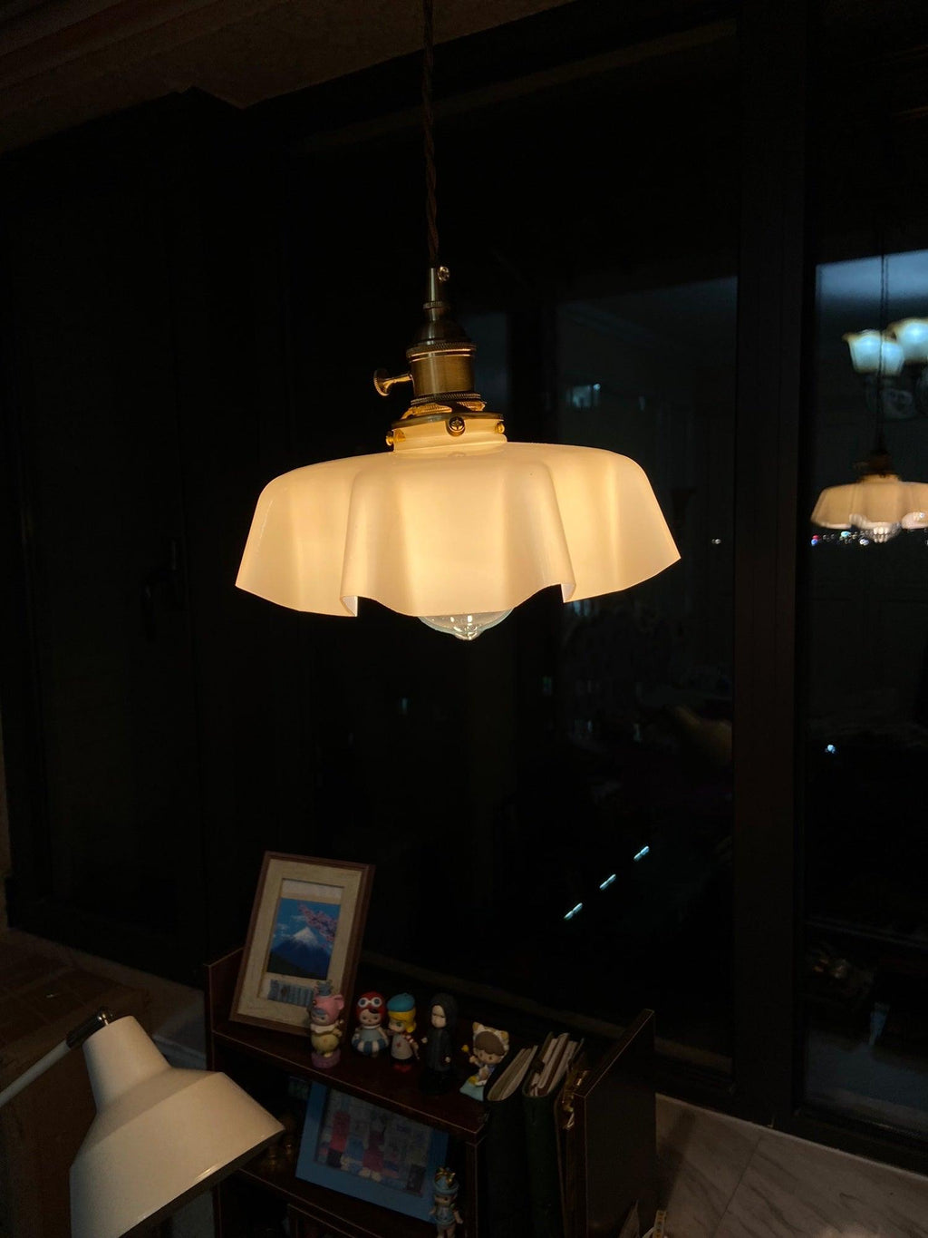 Darrowiel Glass Pendant Light-Moonnatur
