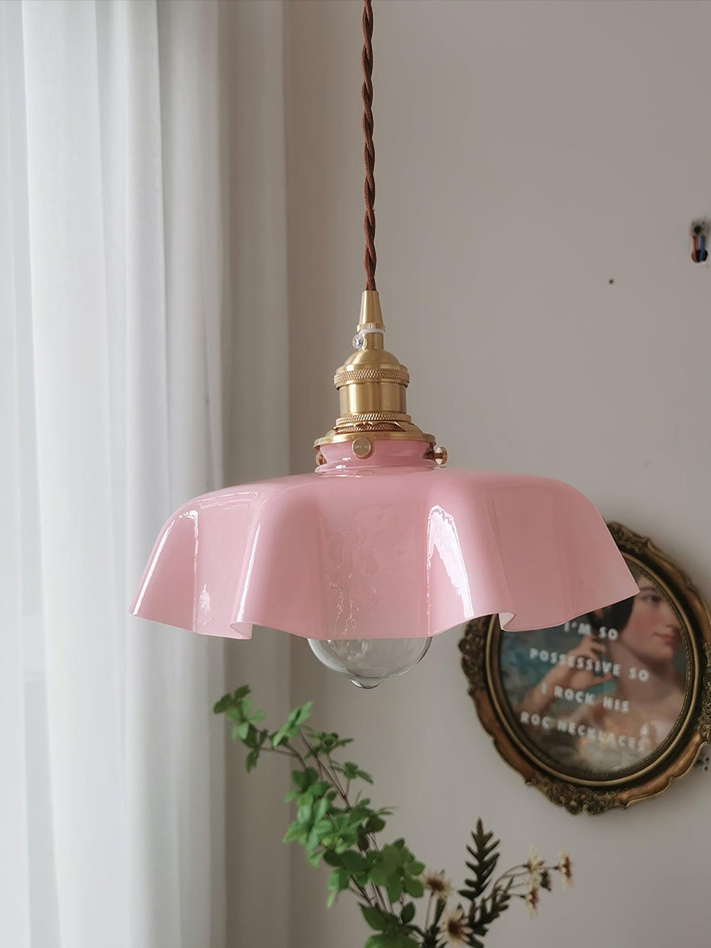 Darrowiel Glass Pendant Light-Moonnatur