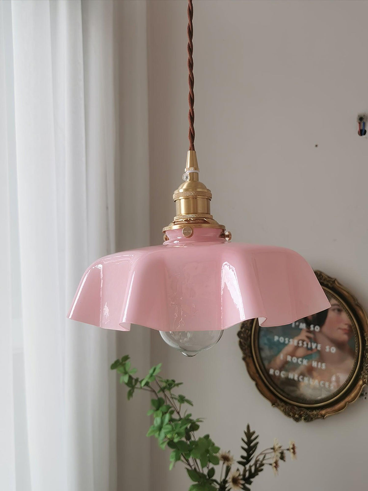 Darrowiel Glass Pendant Light-Moonnatur