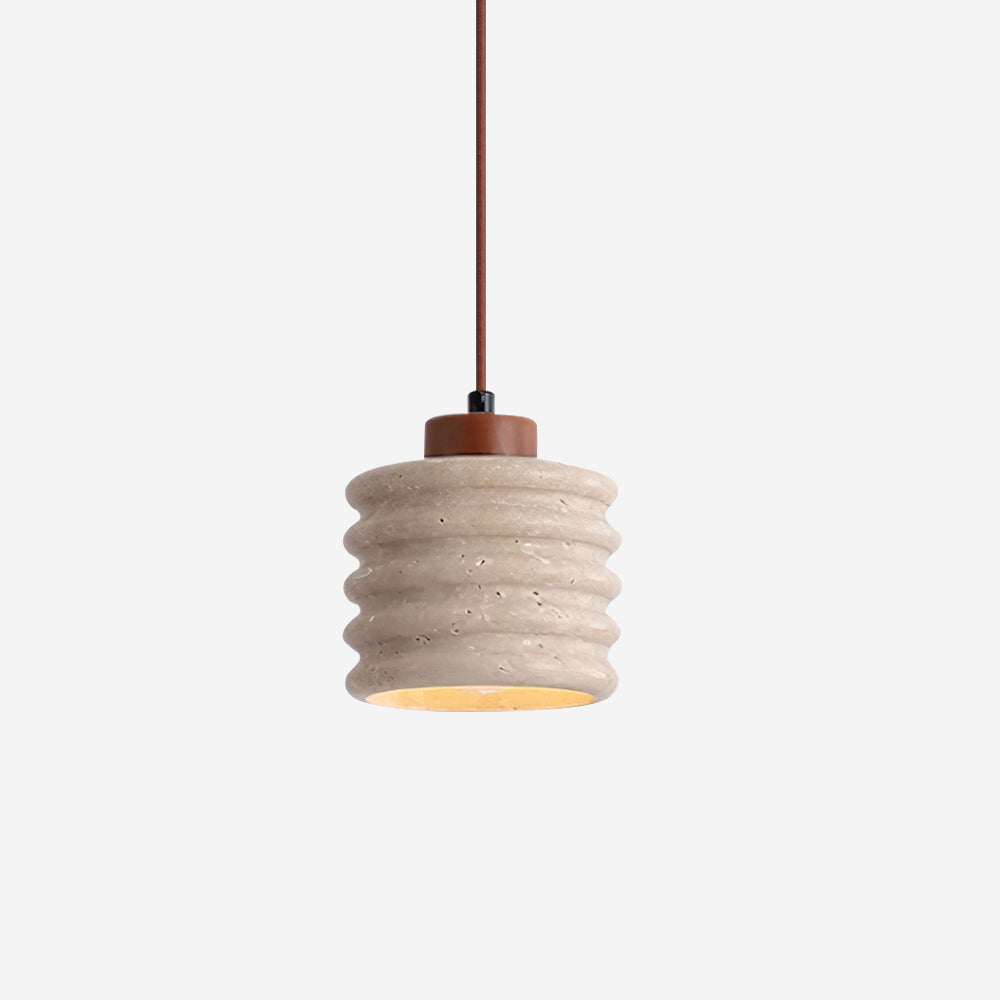 Yardenrose Travertine Pendant Light-Moonnatur