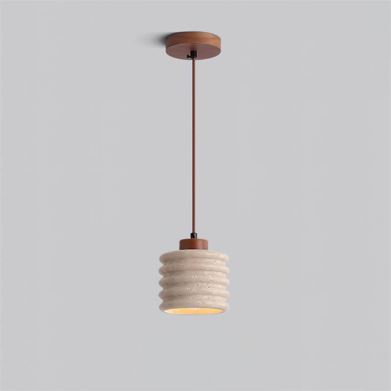 Yardenrose Travertine Pendant Light-Moonnatur