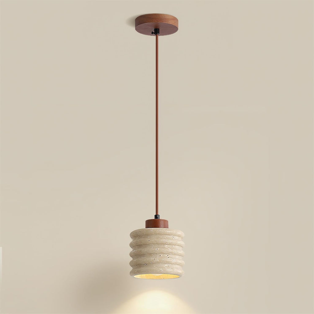 Yardenrose Travertine Pendant Light-Moonnatur