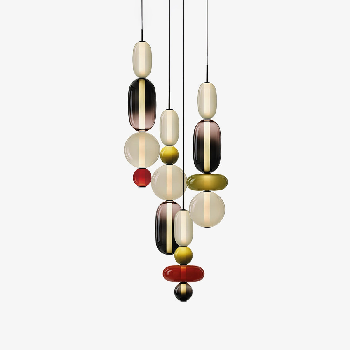 Hresalia Glass Pendant Light-Moonnatur