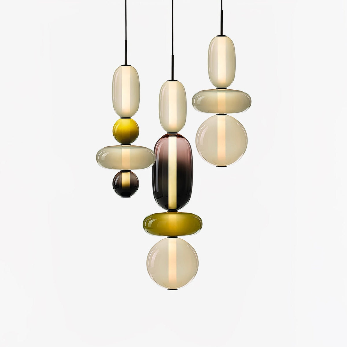 Celynena Glass Pendant Light-Moonnatur