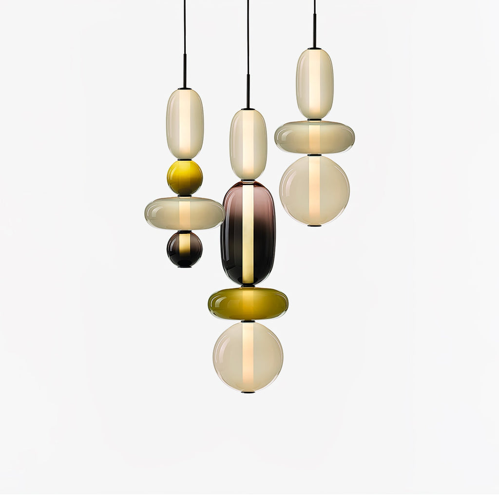 Celynena Glass Pendant Light-Moonnatur