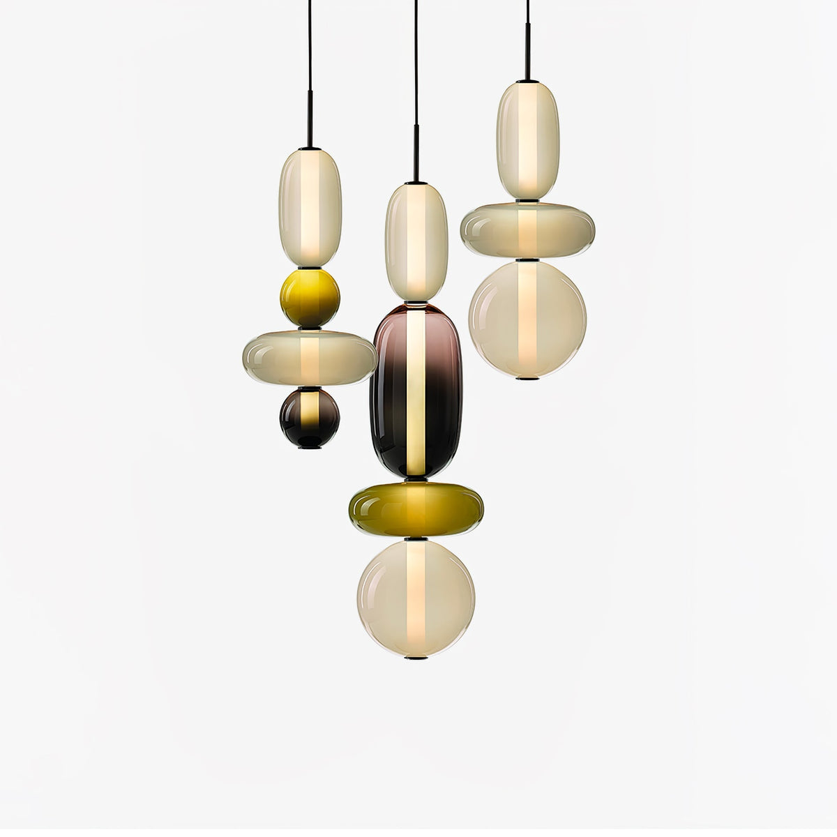 Celynena Glass Pendant Light-Moonnatur