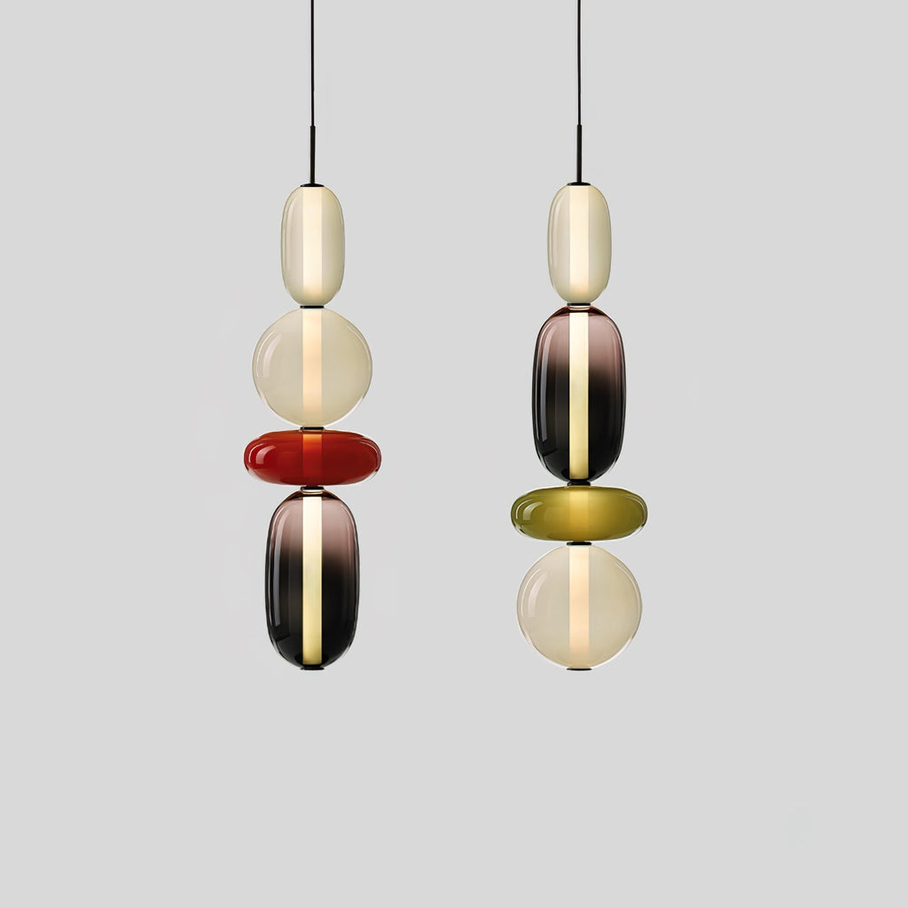 Hresalia Glass Pendant Light-Moonnatur
