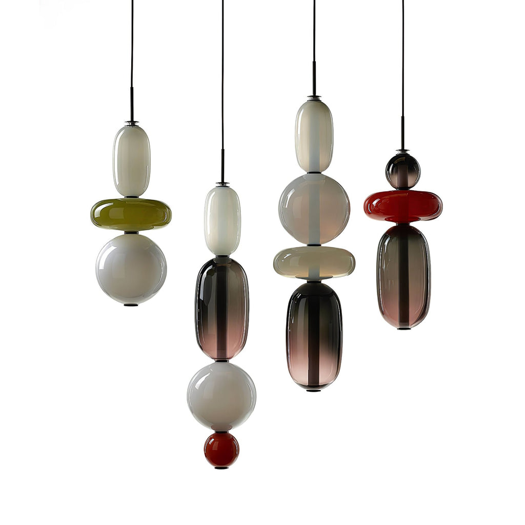 Hresalia Glass Pendant Light-Moonnatur